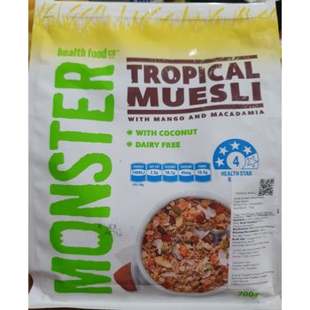 Monster Tropical Muesli 700g