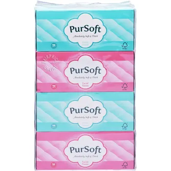Pursoft Facial Tissue Box 3ply