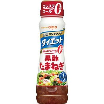 Nissin Dressing Diet Black Vinegar Onion 185ml