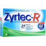 Zyrtec-R Rapid Relief Tablet 10s