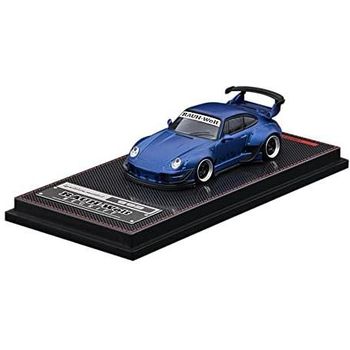 Ignition Model RWB 993 Matte Blue Metallic Diecast Car