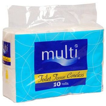 Multi Toilet Tissue Contents 10 Rolls