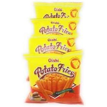Oishi Baked Potato Fries Cheese 50g