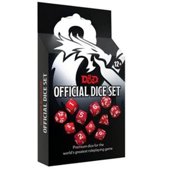 Wizards of the Coast D&D Official Dice Set