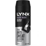 Lynx Antiperspirant Aerosol Black Night 165ml