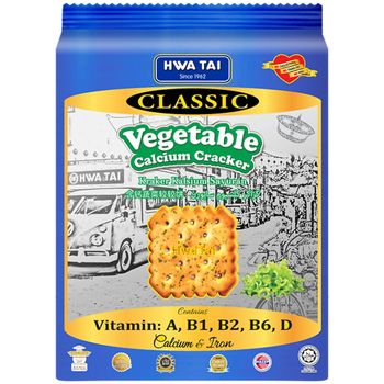 Hwa Tai Vegetable Calcium Cracker 300g