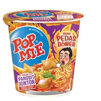 Pop Mie Dower Pangsit Jontor PMPJ 75g (pack of 2s)