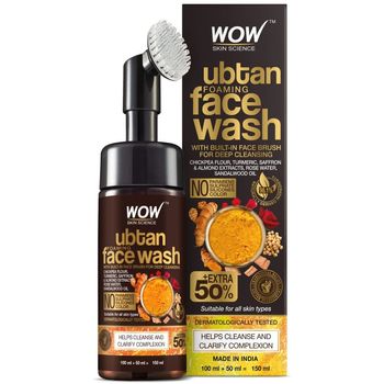 Wow Skin Science Turmeric Foaming Face Wash 150ml