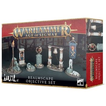Games Workshop Warhammer Age of Sigmar: Realmscape Objectives Set