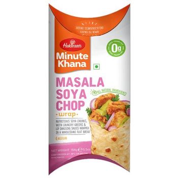 Haldiram's Wraps Soya Chop Minute Khana 156g