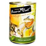 Fussie Cat Canned Food Fresh Mackerel 400g
