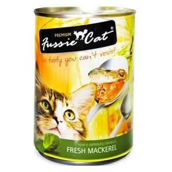 Fussie Cat Canned Food Fresh Mackerel 400g
