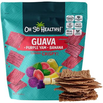 Oh So Healthy Guava Purple Yam And Banana Turned Crispy 40g