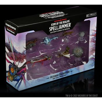 Wizkids Spelljammer: Asteroid Encounters - Ship Scale Miniatures
