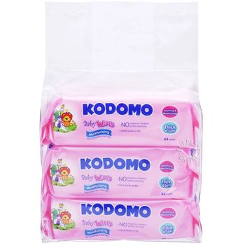 Kodomo Baby Wipes Moisturizing