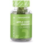 Novomins Nutrition - Healthy Digestion Aid, Apple Cider Vinegar Gummies (60 gummies)