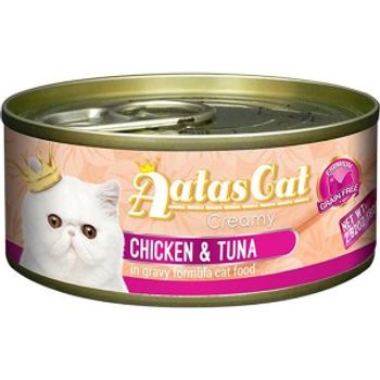 Aatas Cat Canned Food Creamy Chicken And Tuna 80g