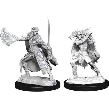 WizKids Winter And Spring Eladrin Nozurs Marvelous Miniatures Unpainted Miniatures WizKids
