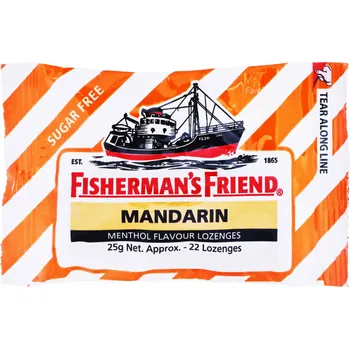 Fisherman's Friend Mandarin And Ginger 25g