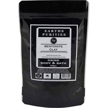 Earths Purities Bentonite Clay Drink Bath And Body 250g
