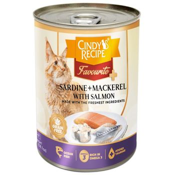 Cindy's Recipe Sardine And Mackerel 400g