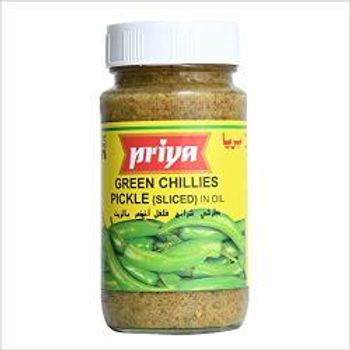 Priya Green Chilly Pickle 300g