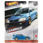 Mattel Hot Wheels Car Culture Assort Modern Classics 98 Subaru Impreza 22B STi-Version Toy