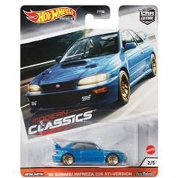 Mattel Hot Wheels Car Culture Assort Modern Classics 98 Subaru Impreza 22B STi-Version Toy