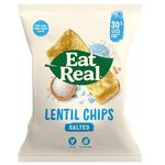 Eat Real Lentil Chips Sea Salt 40g