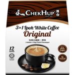 ChekHup 3 In 1 Instant Ipoh White Coffee Original 12 x 40g