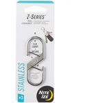 Nite Ize Z Series Carabiner Silver 3 Stainless