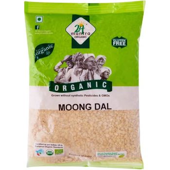 24 Mantra Organic Moong Mung Dal 500g