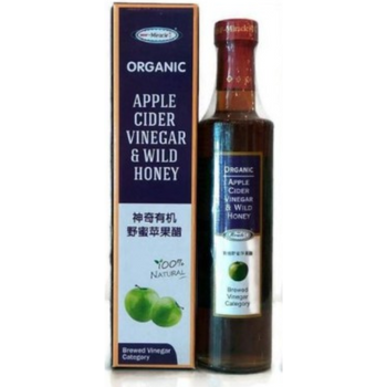 MHP-Miracle Organic Apple Cider Vinegar And Wild Honey 375ml