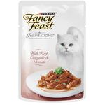 Purina Fancy Feast Inspirations Wet Food For Cats Beef Zucchini And Tomatoes 70g