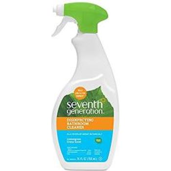 Seventh Generation Disinfecting Bathroom Cleaner Lemongrass Citrus Scent 768ml