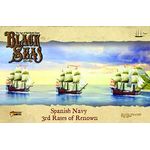WarLord Black Seas The Age of Sail Spanish Navy 3rd Rates of Renown for Black Seas Table Top Ship Combat Battle War Game 792013002