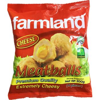 Farmland Meatball Chicken Cheese 200g