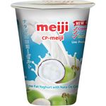 Meiji Low Fat Yoghurt Nata De Coco