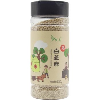 Yes Natural Fried White Sesame 130g