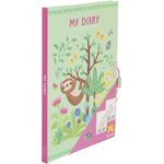 Tiger Tribe Lockable Diary Tropical Sloth
