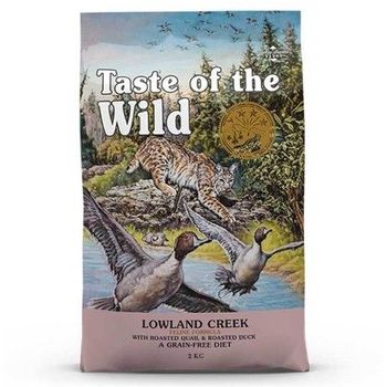 Taste Of The Wild Cat Food Lowland Creek With Roasted Quail & Roasted Duck 2kg