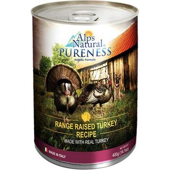 Alps Natural Dog Pureness Range Raised Turkey 400g