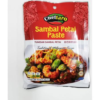 Cheffaro Sambal Petai Paste 200g