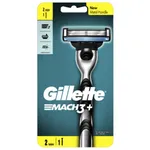 Gillette Mach 3 Manual Razor And 2 Blades
