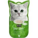 Kit Cat Purr Puree Plus+ Collagen Care Chicken Paste Cat Treats 4 X 15g