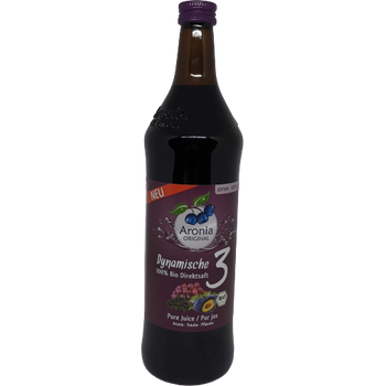Aronia Original Organic Dynamic 3 Pure Juice 700ml