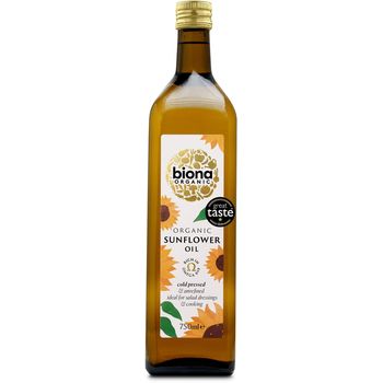 Biona Organic Sunflower Oil Cold Pressed 750ml