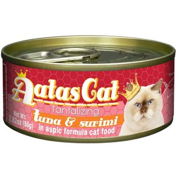 Aatas Cat Tantalizing Tuna And Surimi 80g