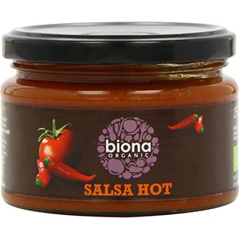 Biona Organic Salsa Dip Sauce Hot 260g