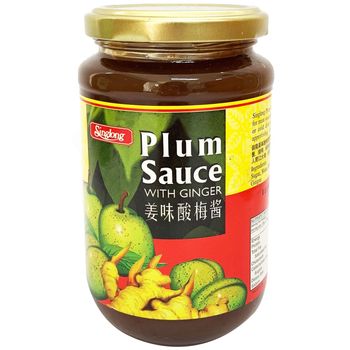 Sing Long Plum Sauce With Ginger 400g